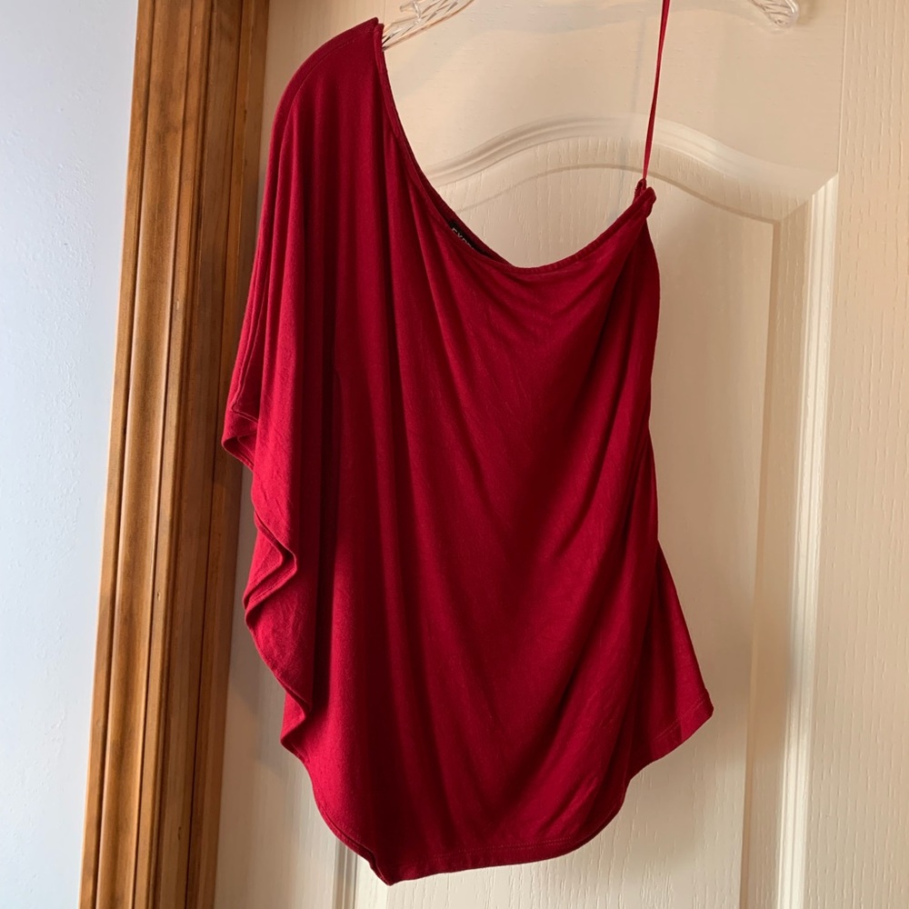 Express one sleeve top